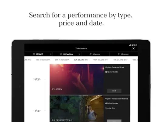 Opéra national de Paris android App screenshot 0