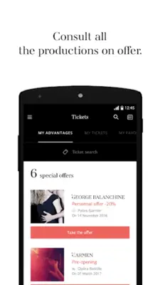 Opéra national de Paris android App screenshot 10