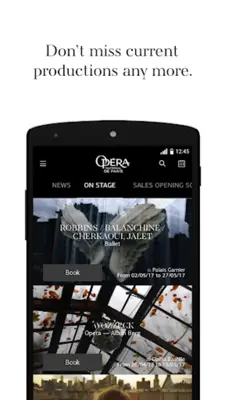 Opéra national de Paris android App screenshot 11