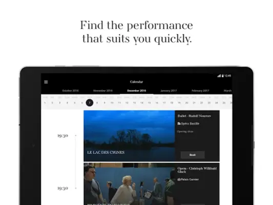 Opéra national de Paris android App screenshot 1