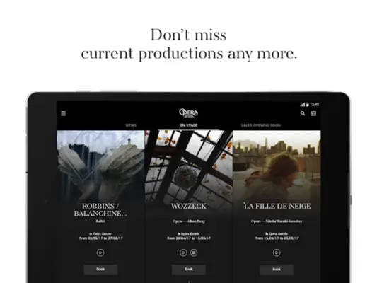 Opéra national de Paris android App screenshot 5